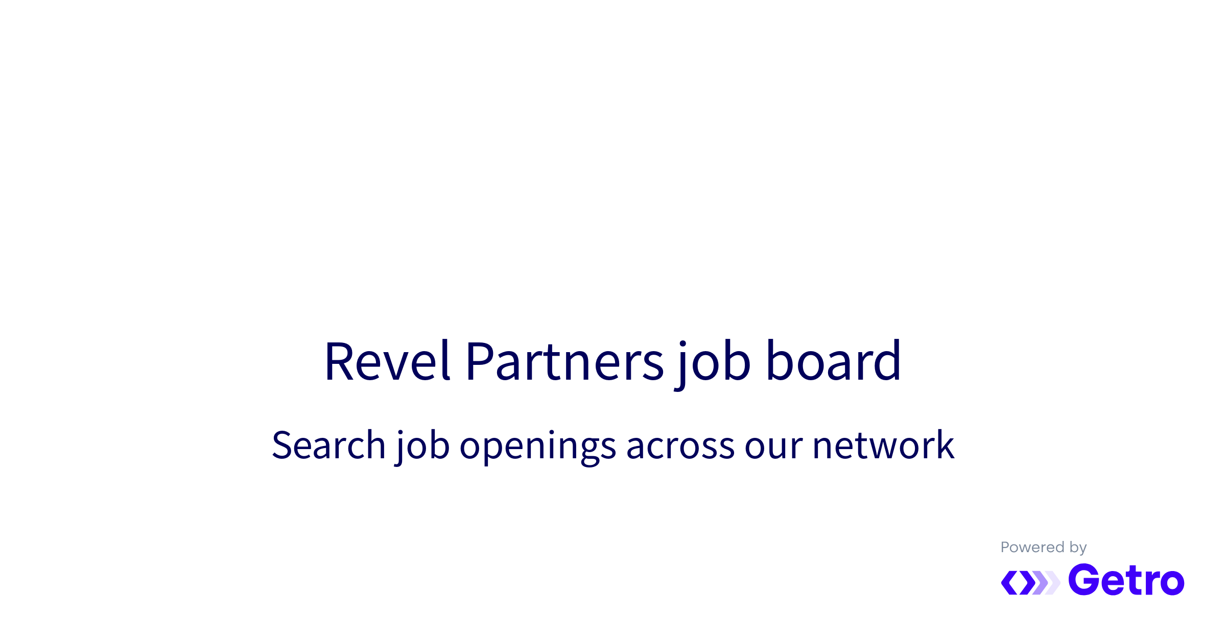 Jobs at Revel