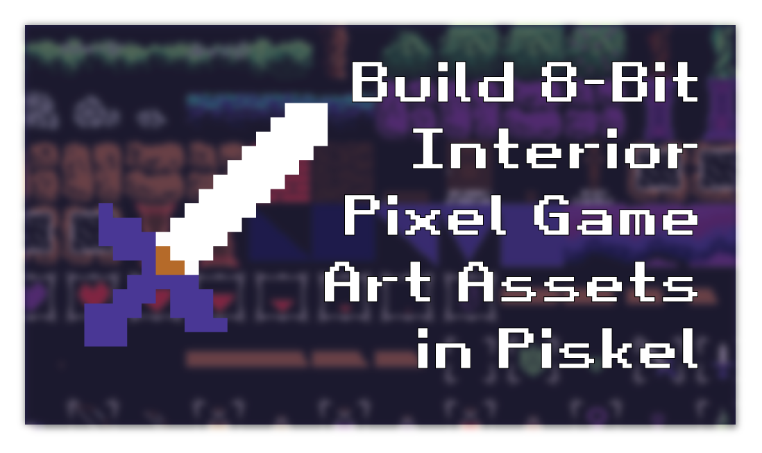 Build 8 Bit Game Environment And UI Pixel Art Assets Mammoth