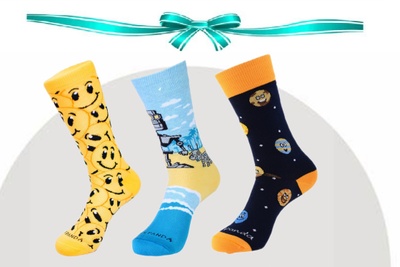 Sock Panda Tween Sock Subscription (Ages 8-11)  -  Two Pairs Each Month Photo 2