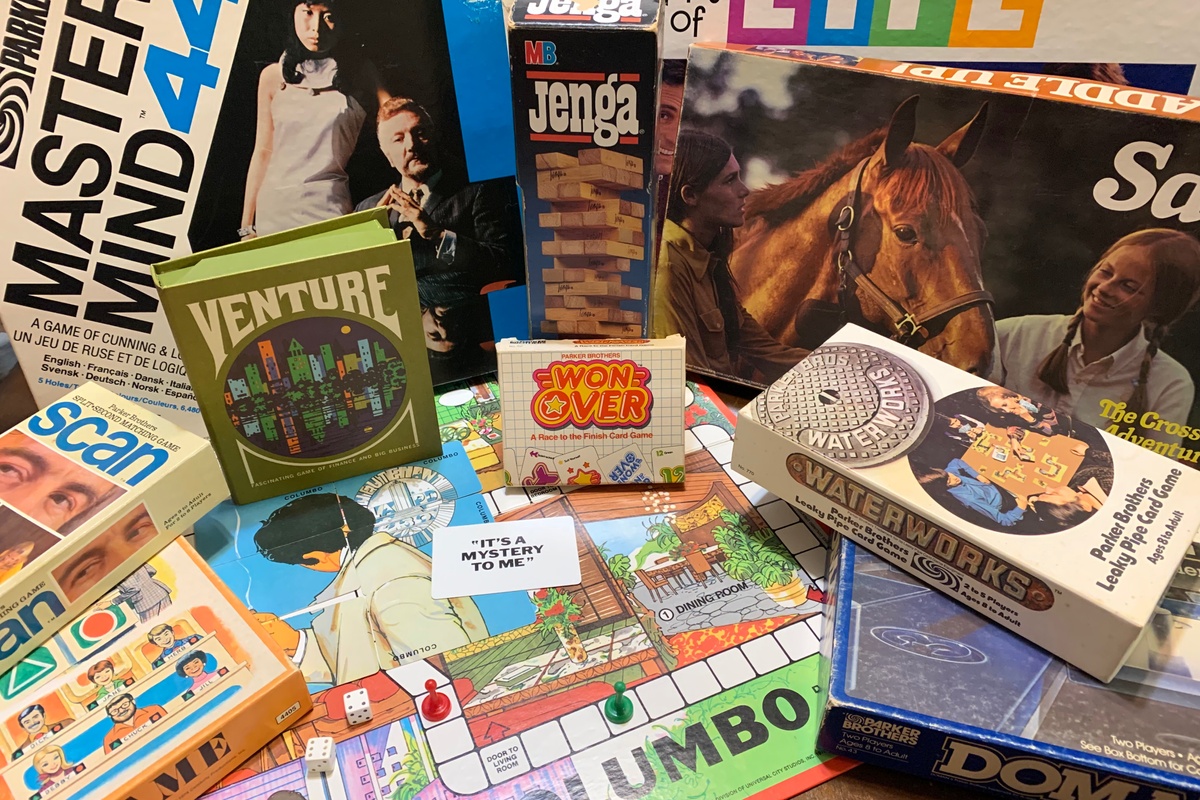 Vintage Board Games Box Photo 1