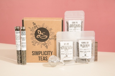 Simplicity Teas | Loose Leaf Wellness Teas of The Month Club Photo 1