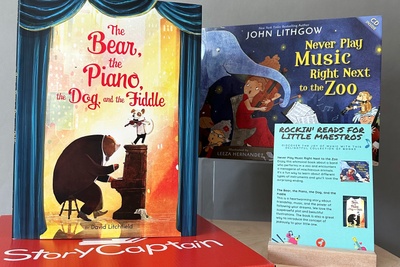 Rockin' Reads for Little Maestros- CuriousCaptain box: Explore rhythm and beat with this Delightful Collection of Books 