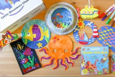 Little Dreamers Club Crafts Subscription Box - MONTHLY Subscription Box Photo 1