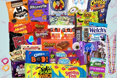 Halloween Snack Box - Halloween Candy Box - Halloween Gift for Kids - Halloween Snackbox Snacks