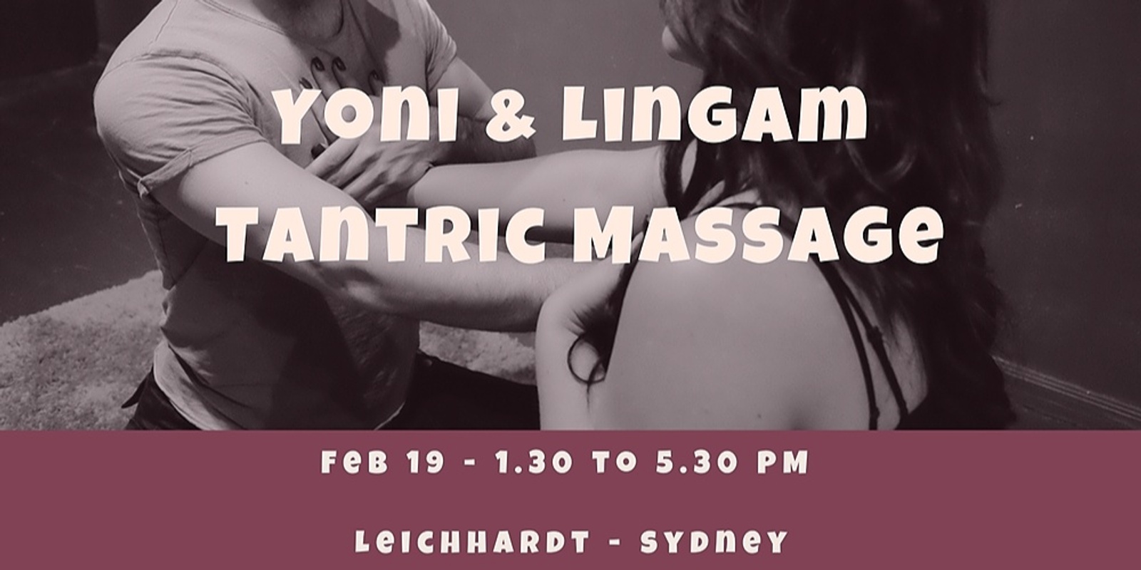 Yoni And Lingam Tantric Massage Sydney Humanitix