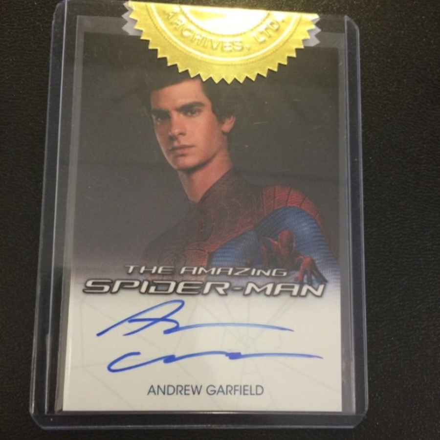 Andrew Garfield Spider-Man authentic autograph card | Collectionzz