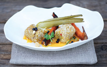 Flavours Baked Butternut Squash Falafel