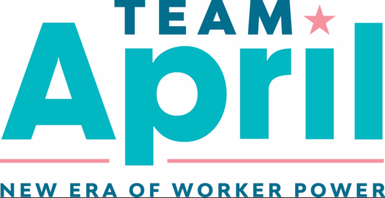 Team April: New Era of Worker Power logo