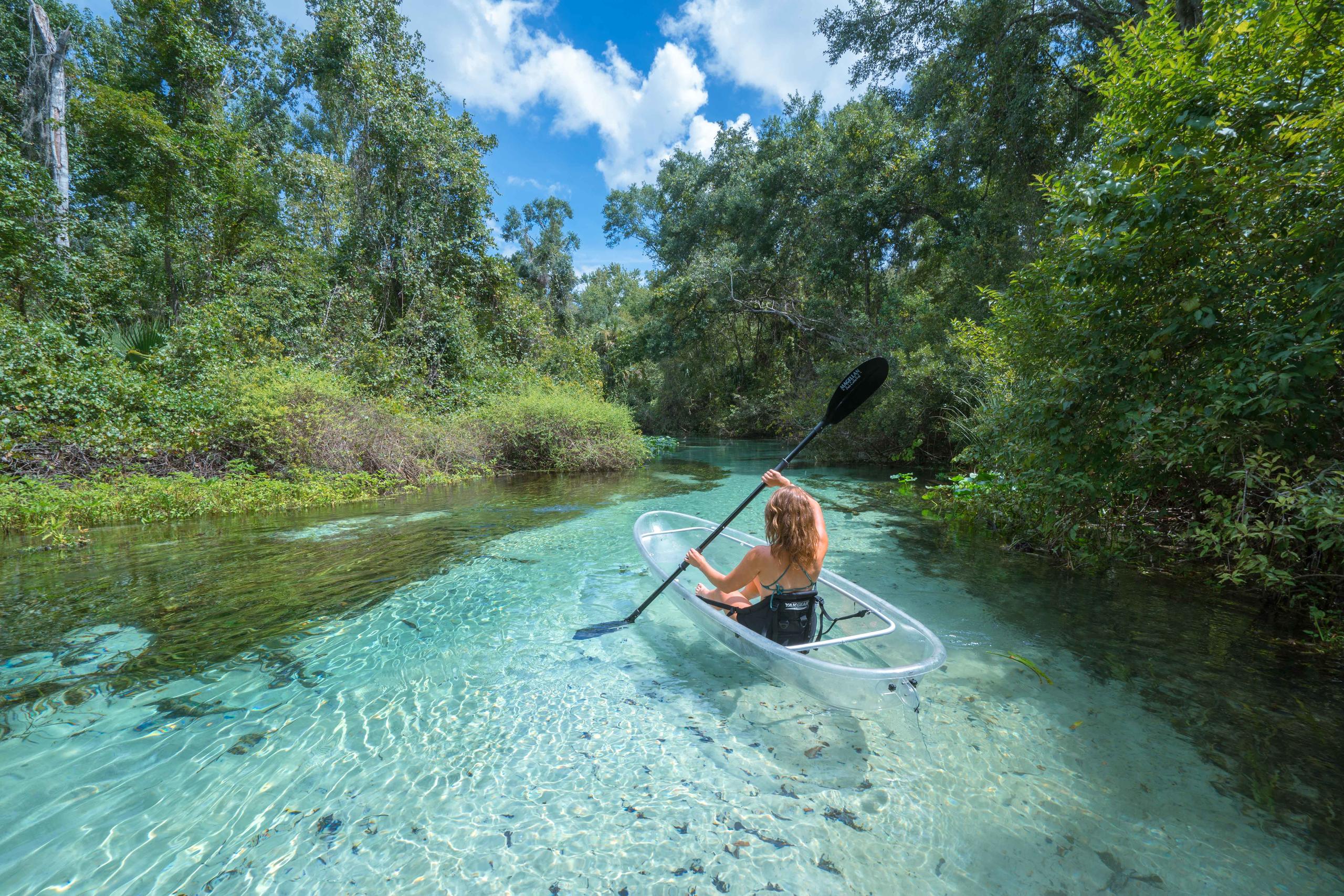 Rock Springs Clear Kayak Tour image 1