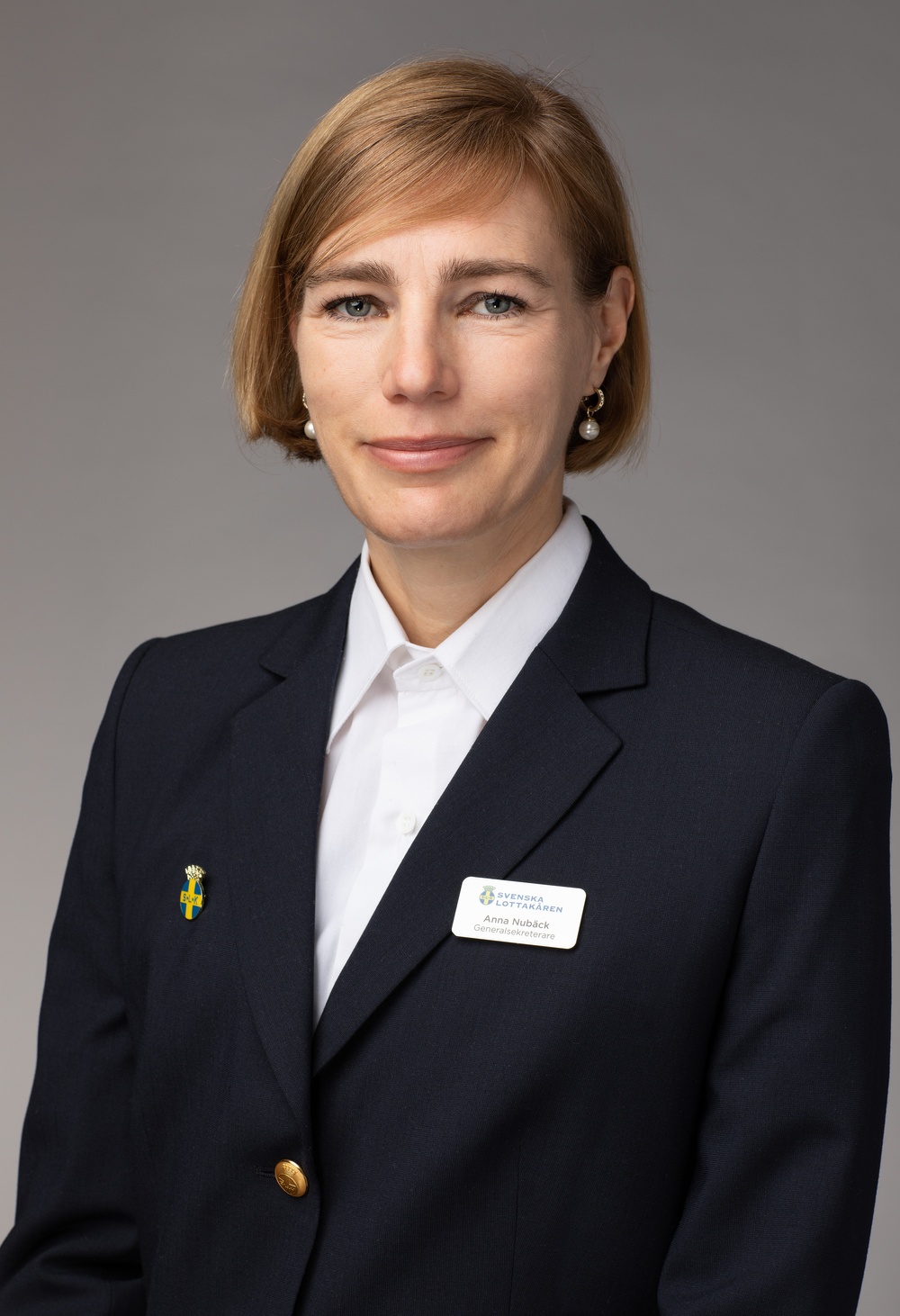 Anna Nubäck, generalsekreterare Svenska Lottakåren