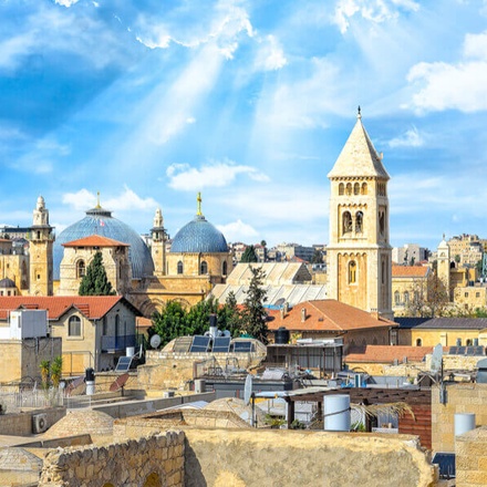 Jerusalem, Bethlehem & Masada 2 Days from Tel Aviv