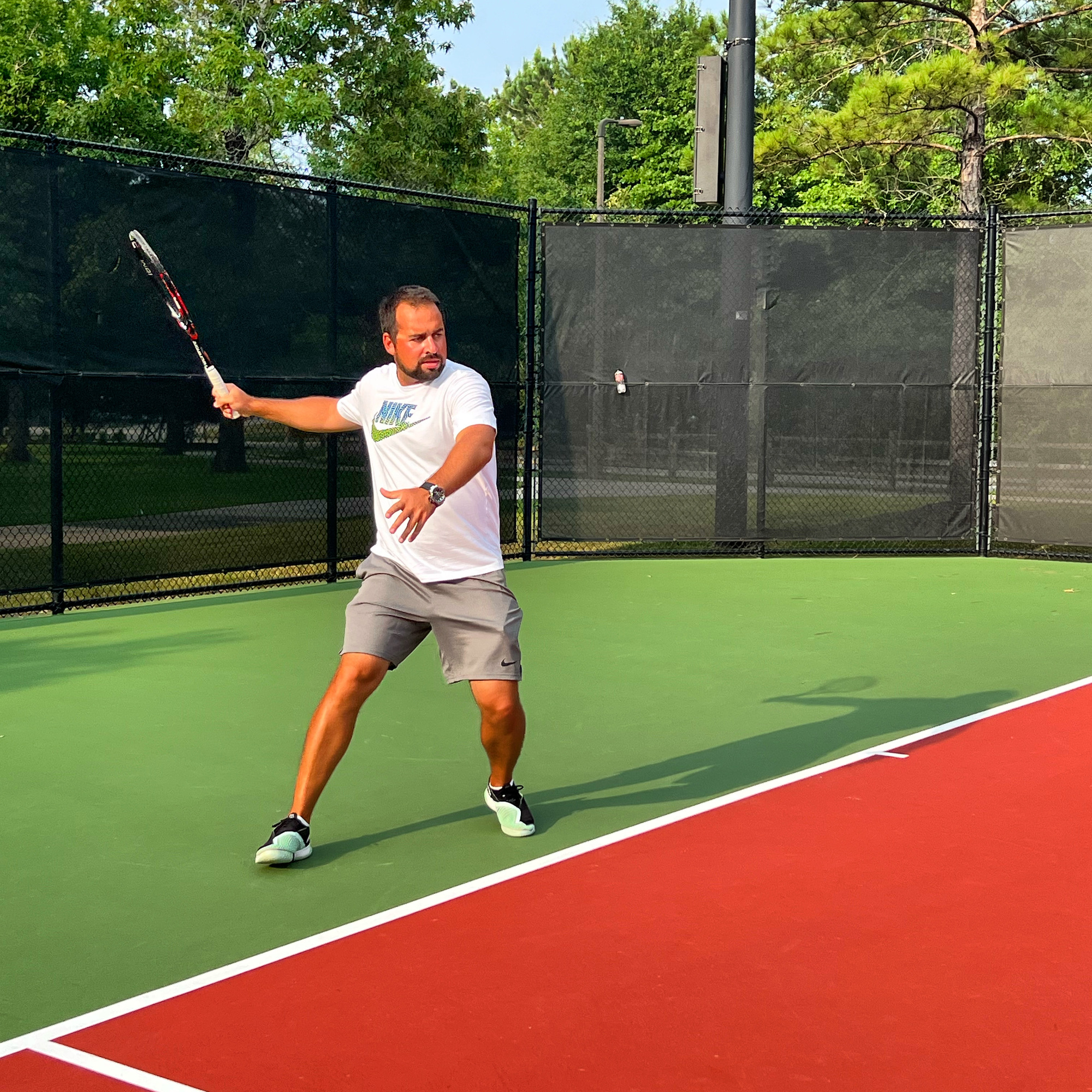 Aelxey I. teaches tennis lessons in Sunny Isles, FL