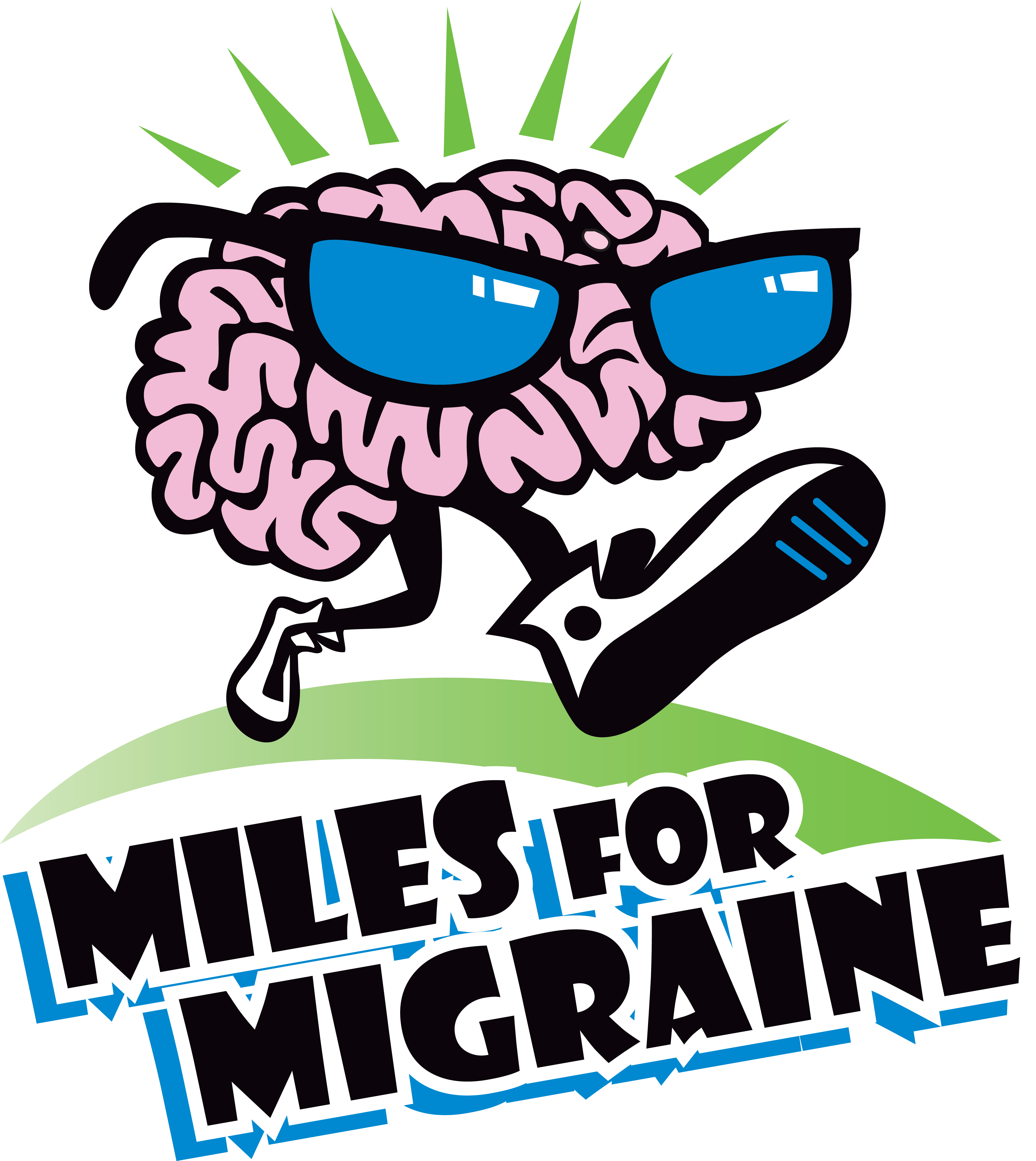 Miles for Migraine logo