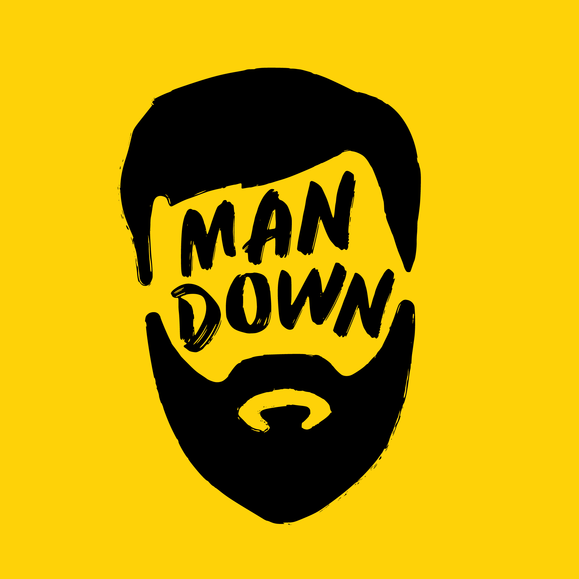 Man Down Cornwall logo