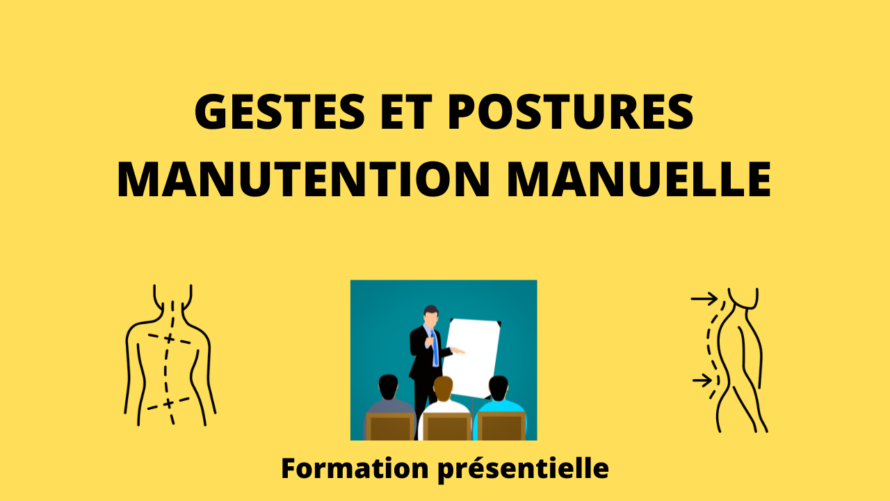 Représentation de la formation : Formation Gestes et Postures Manutention Manuelle