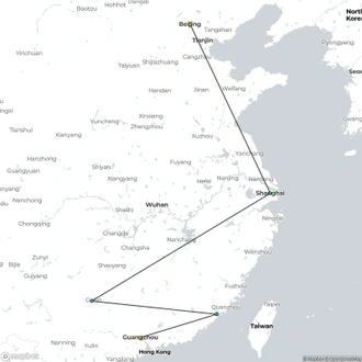 tourhub | Tui China | China Explorer, Private Tour | Tour Map