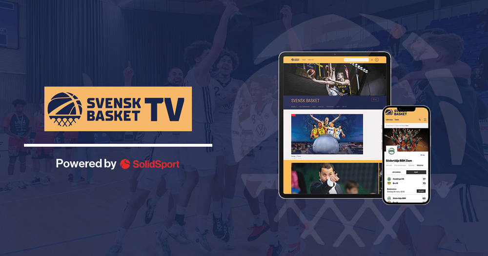 Swedish Basketball launches Basket TV: Our own digital arena