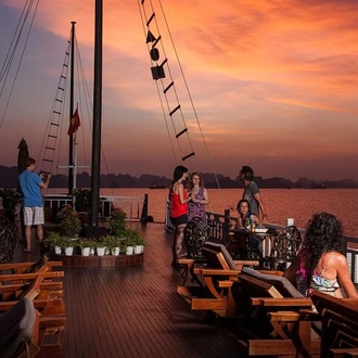 tourhub | LVP Travel Vietnam | Standard Halong 2 days 1 night - overnight on cruise - Bai Tu Long routine 