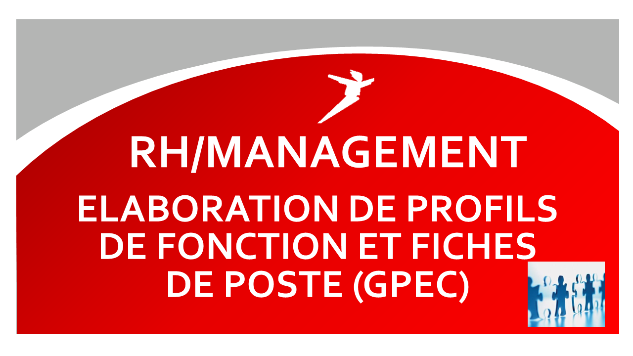 Représentation de la formation : ELABORATION DE PROFILS DE FONCTION ET FICHES DE POSTE (GPEC)