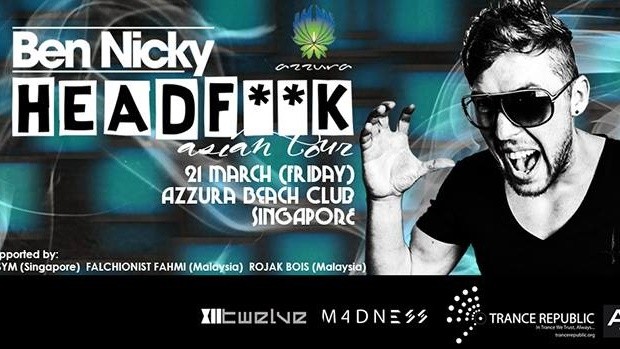 Ben Nicky Headf**k Asian Tour