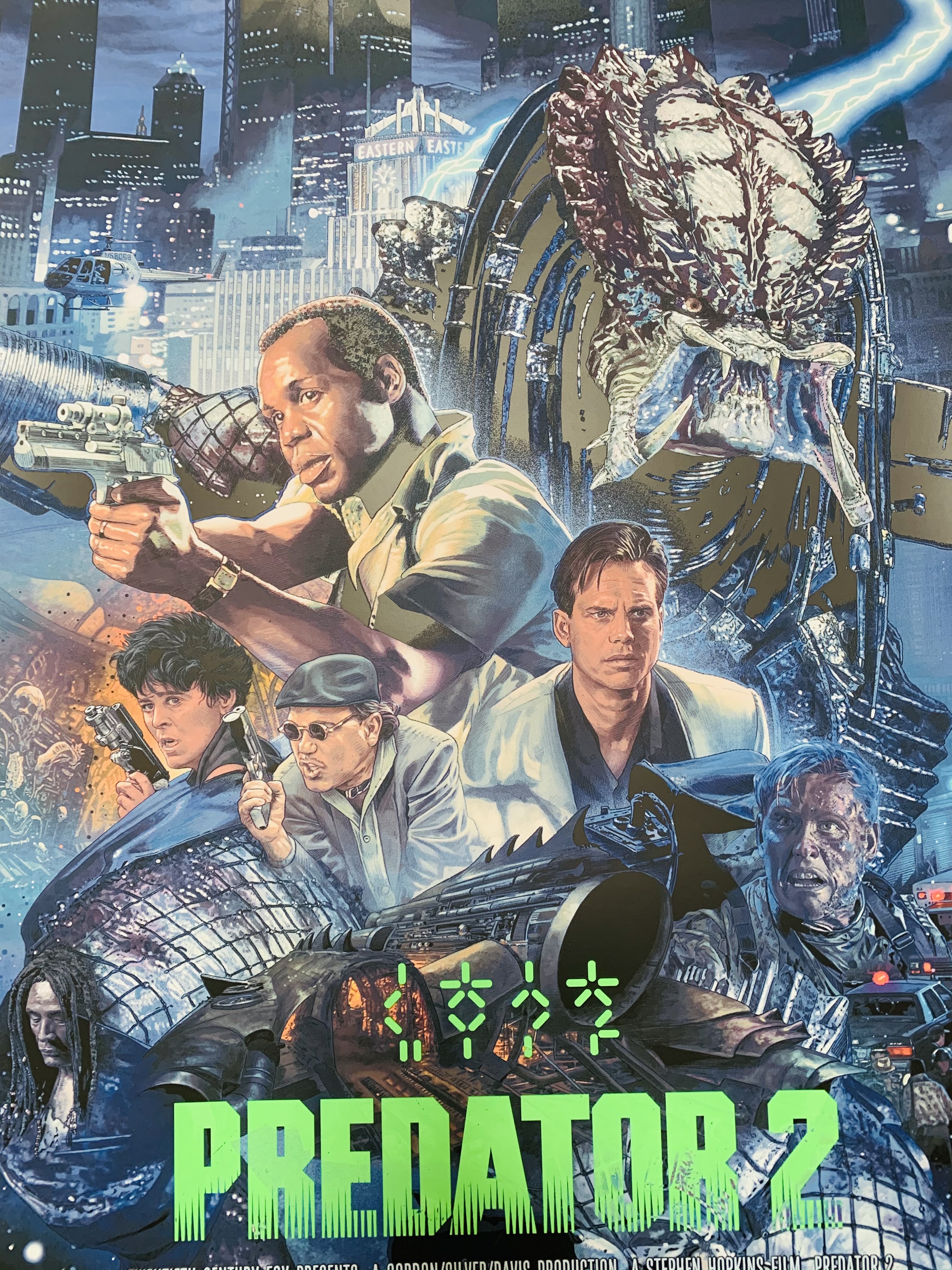 Juan Carlos Ruiz Burgos Predator 2 Movie Poster 2021