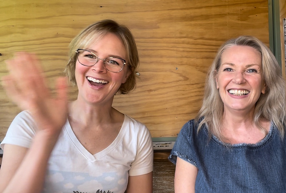 Emily and Lucinda Smiling!