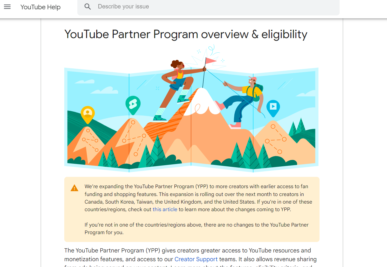 youtube partner program