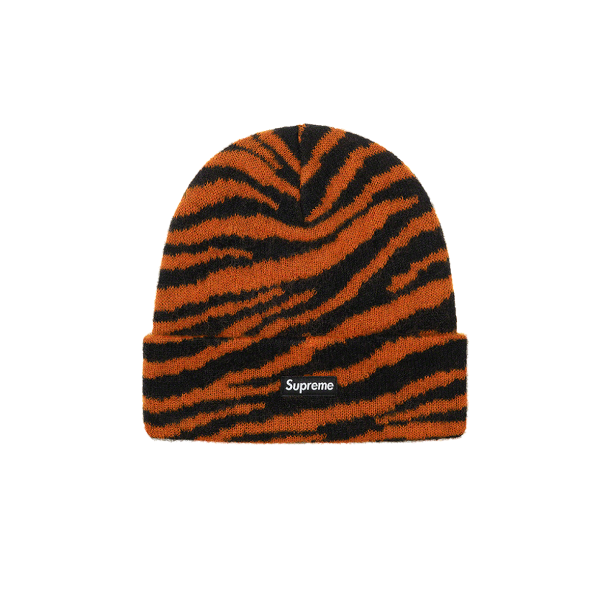 Supreme Mohair Beanie Tiger Stripeニット帽/ビーニー