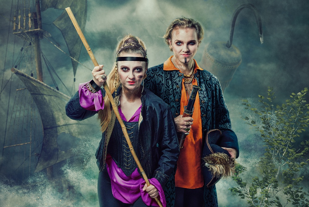 Wendy och Peter Pan – sommarteater på Västerbottensteatern 2022. Foto: Lisalove Bäckman.