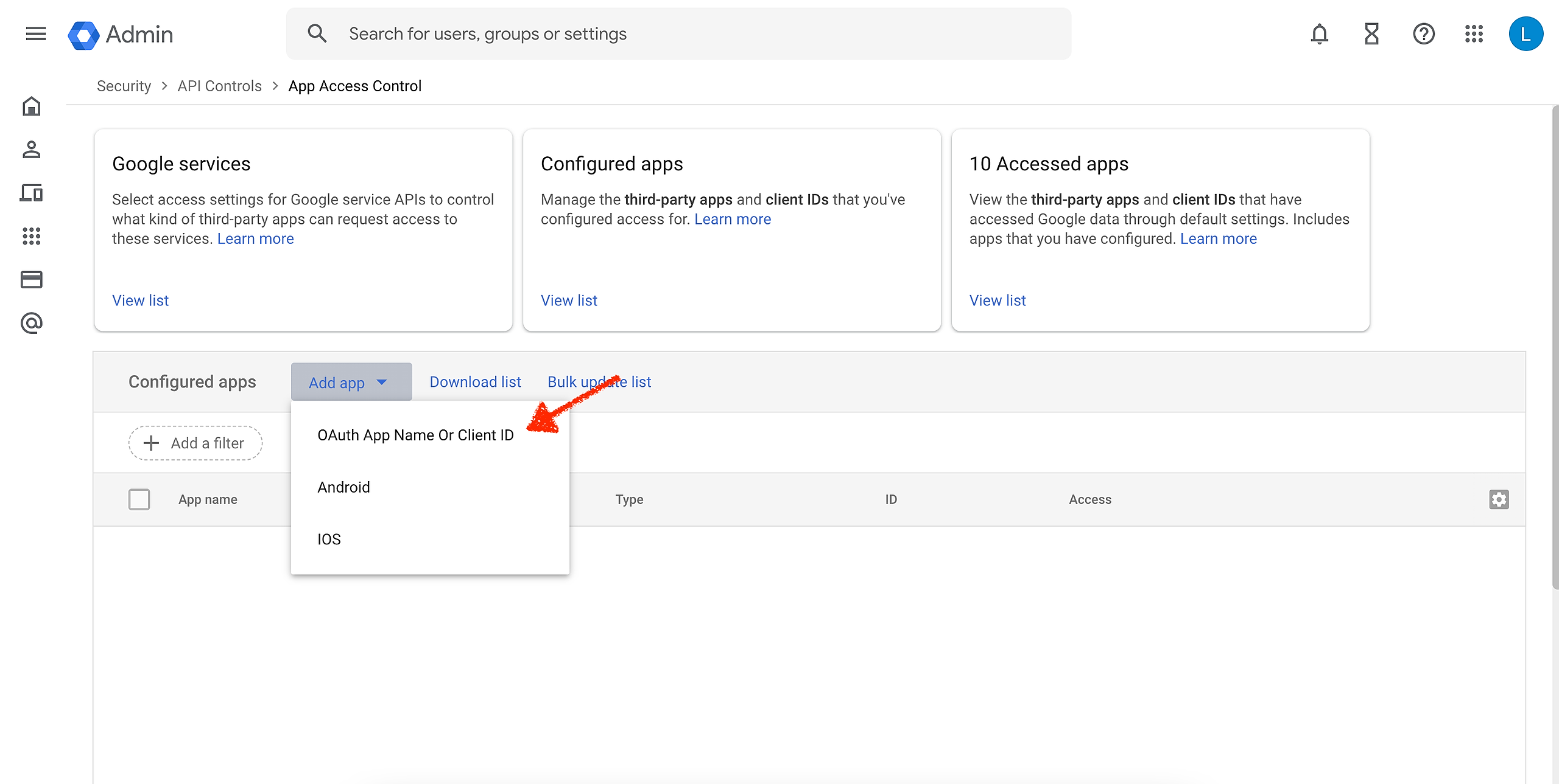 connecting-google-workspace-accounts-to-manyreach-using-oauth-1-click