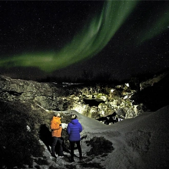 tourhub | Bamba Travel | Iceland Northern Lights Experience 2D/1N | Tour Map