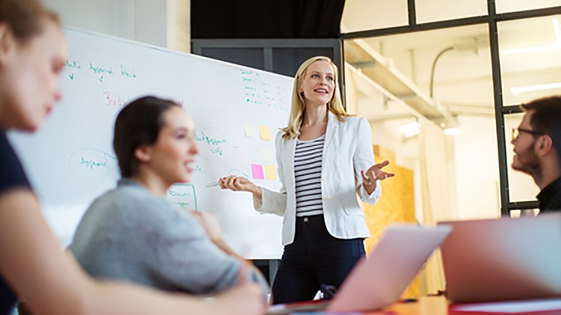 Représentation de la formation : Travailler en mode projet et accompagner le changement