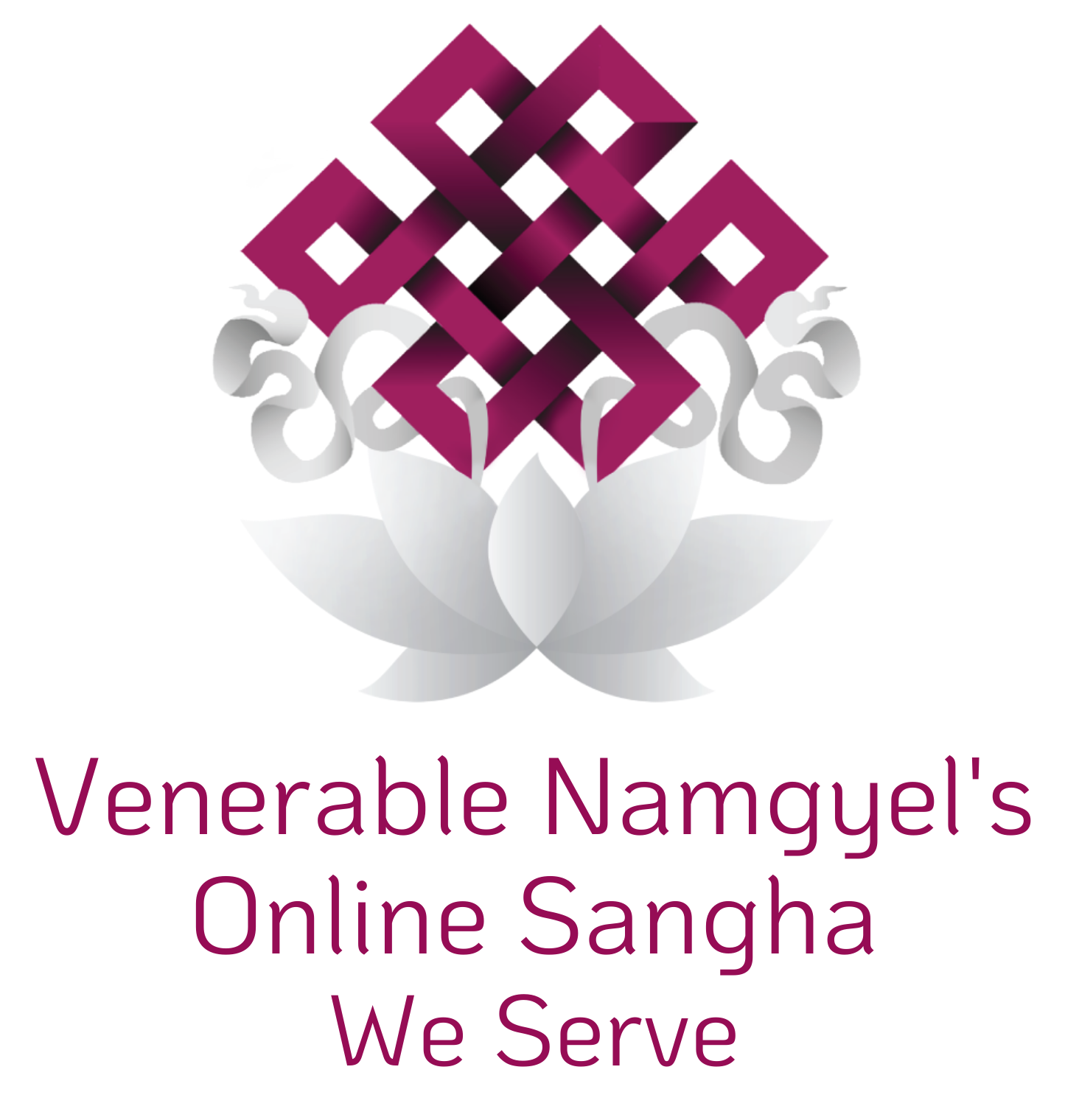 Venerable Namgyel Online Sangha logo