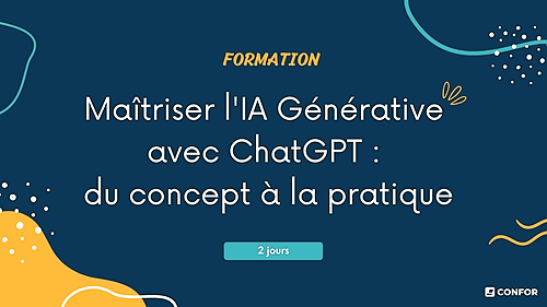 Représentation de la formation : Formation "Maîtriser l'IA Générative avec ChatGPT : du concept à la pratique"