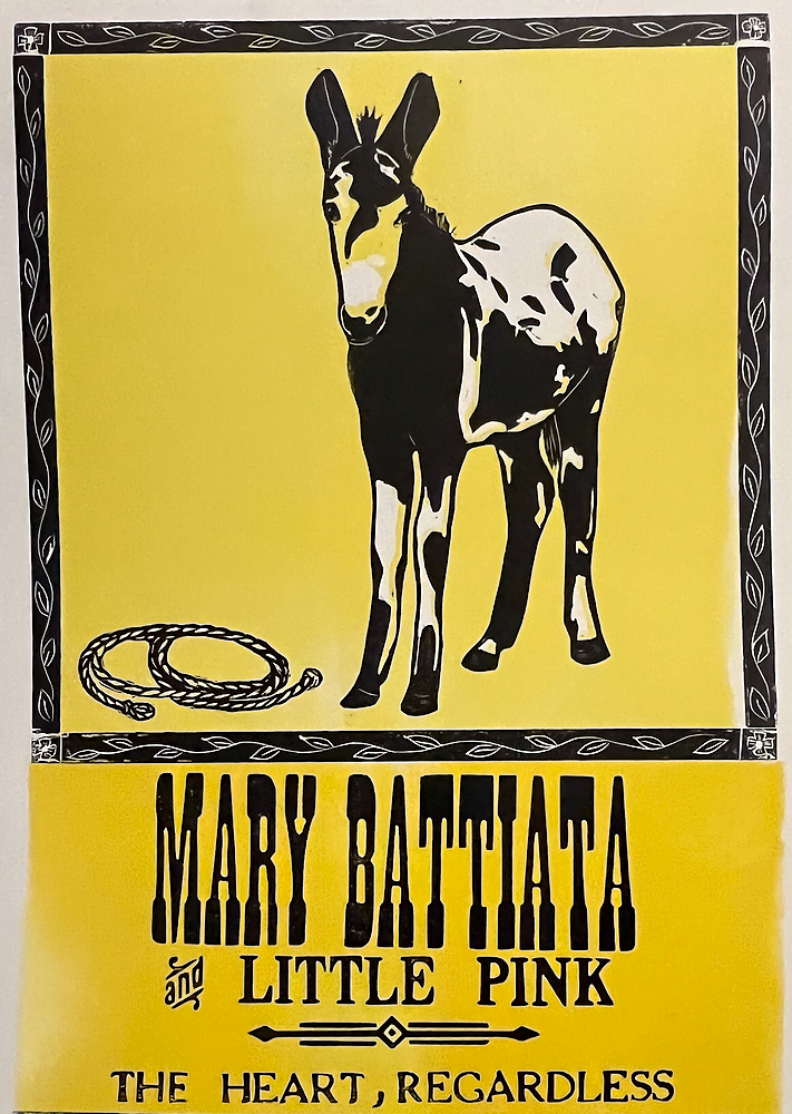 Mary Battiata & Little Pink Tour Poster