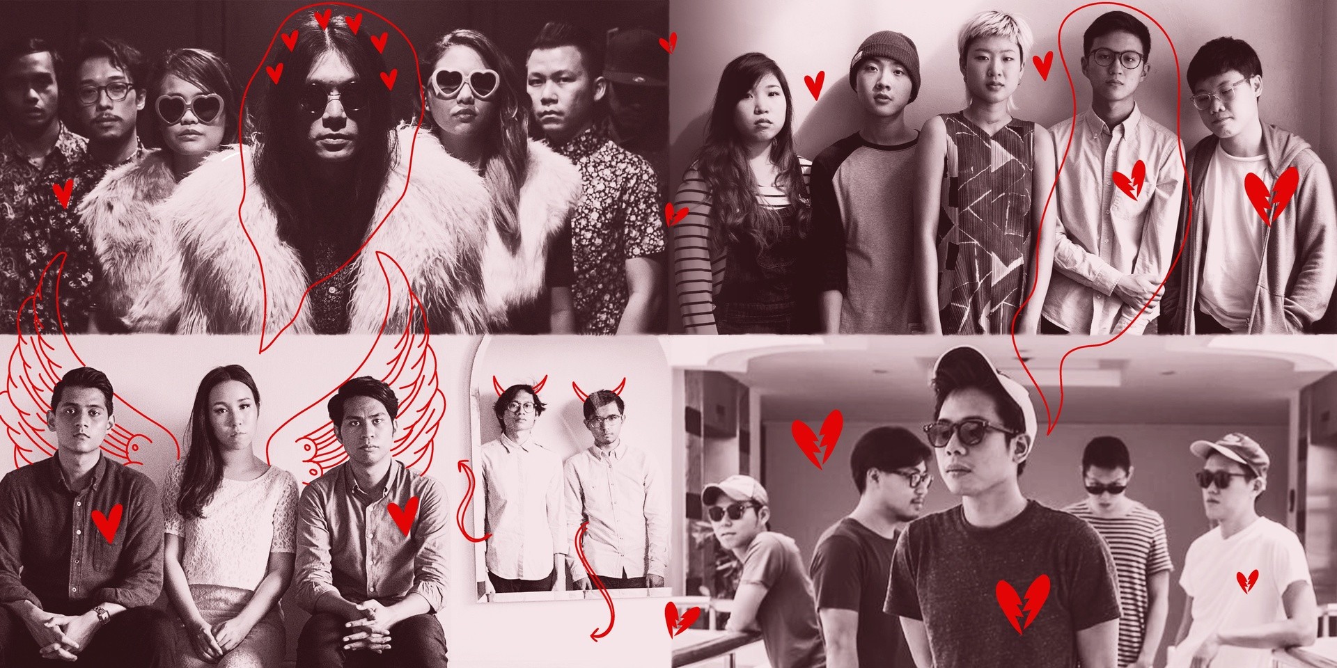 Here are 15 great Singaporean love songs for your Valentine's Day