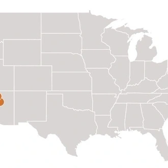 tourhub | The Coyote Trip | West Coast America Group Tours | Tour Map