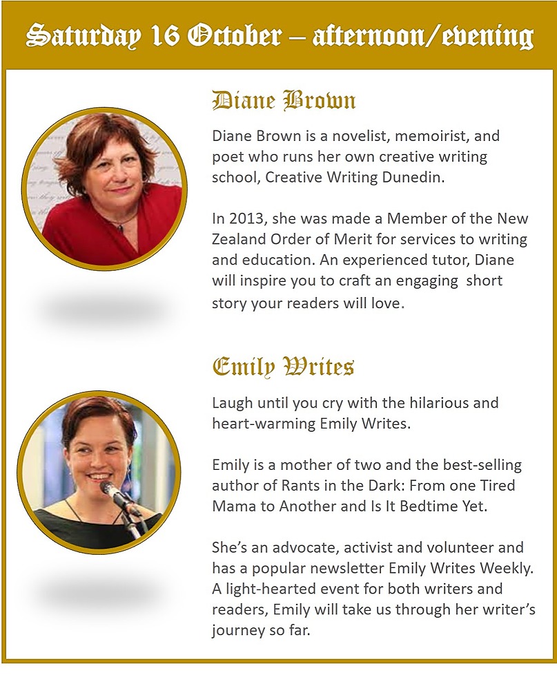 Speaker profiles - Diane Brown and Emily Writes