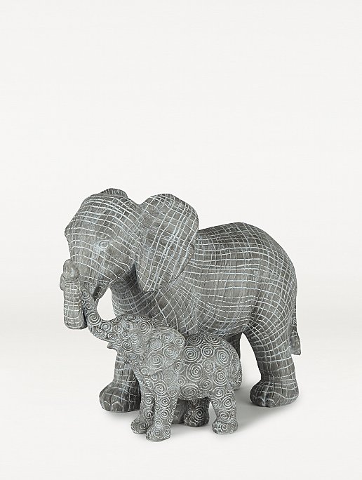 elephant family ornaments