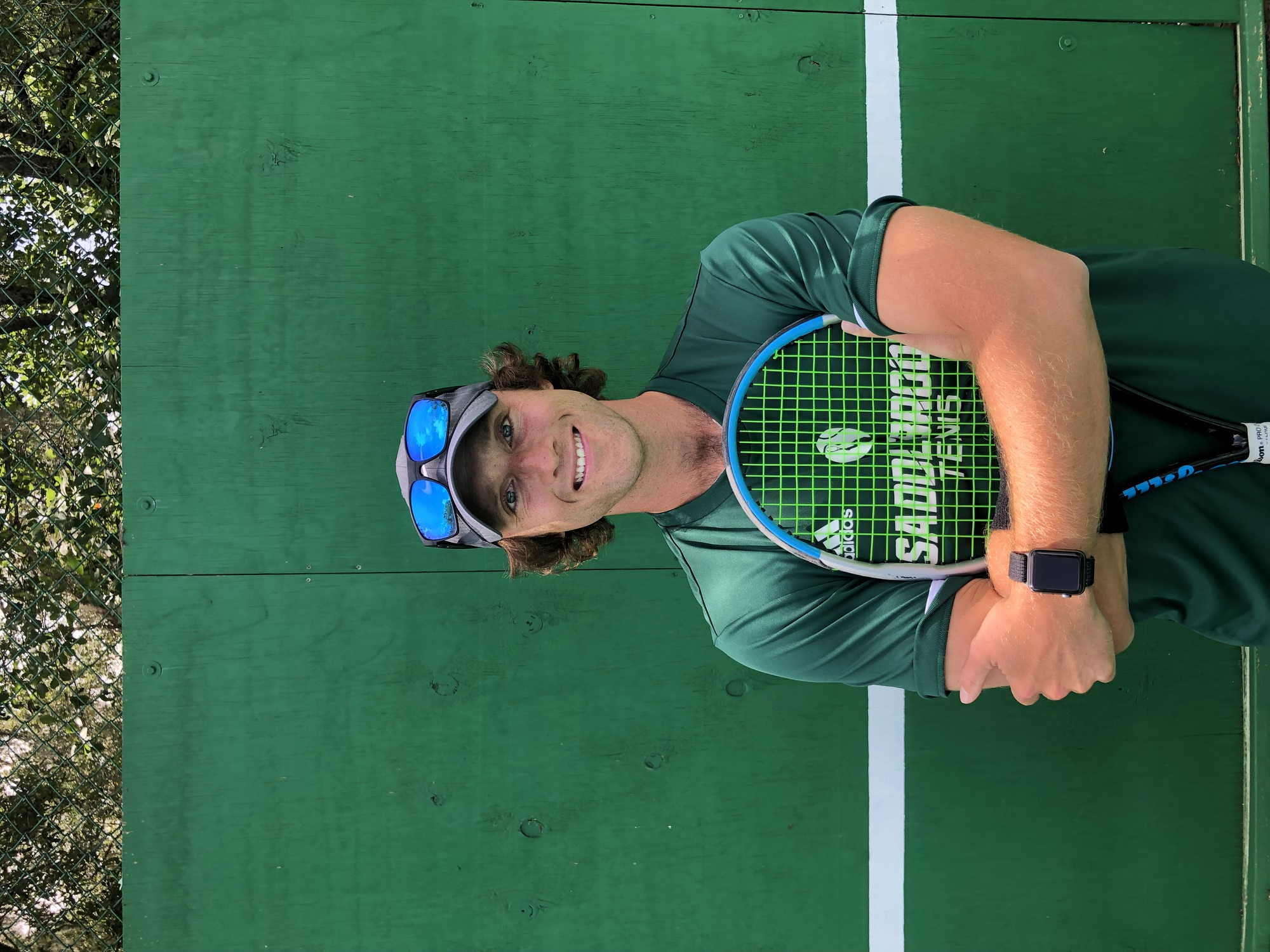 Tyler B. teaches tennis lessons in Universal City, TX