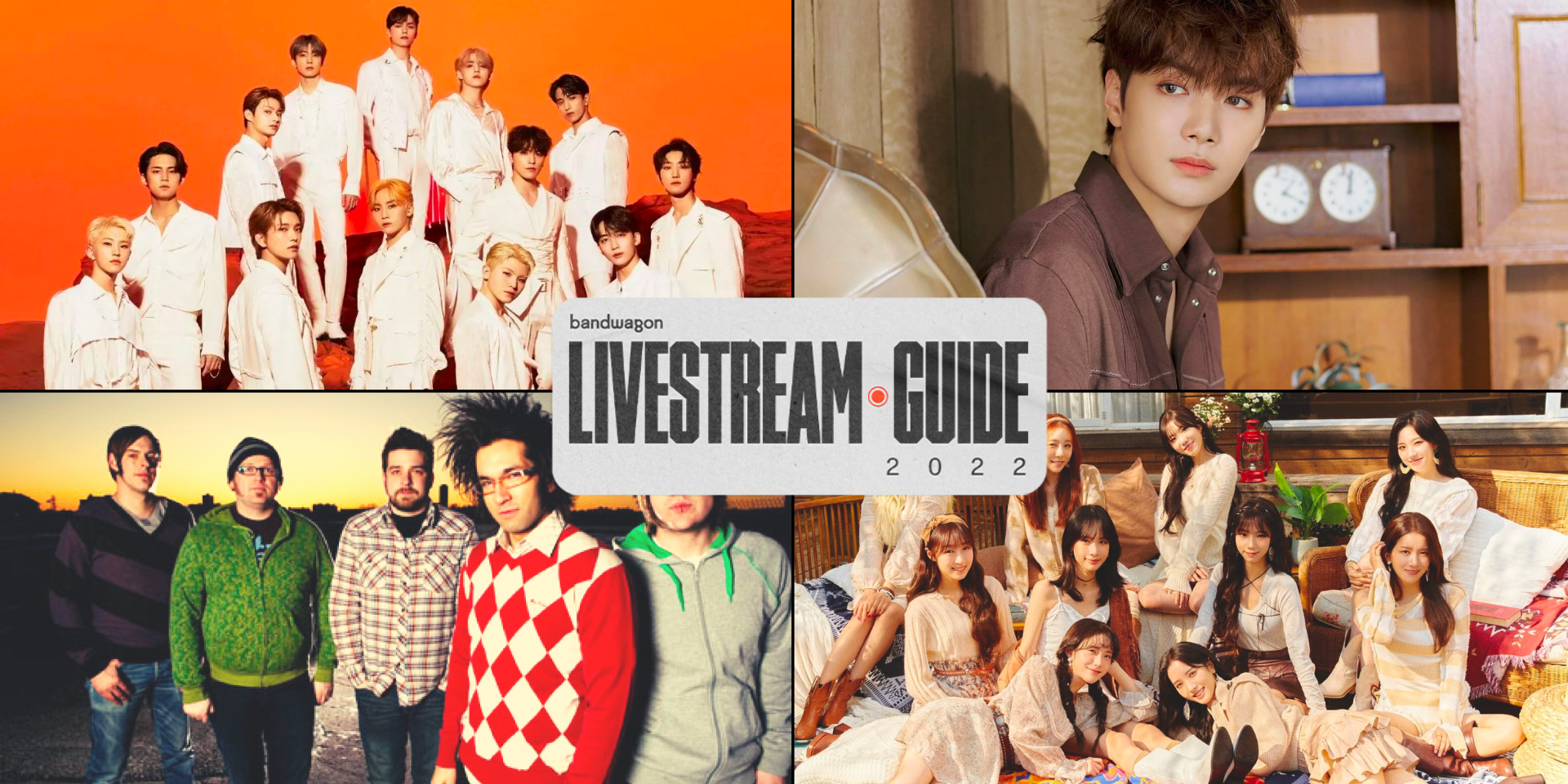 Online concerts and festivals to stream in 2022 - SEVENTEEN, WJSN, Kim Jonghyeon, Motion City Soundtrack, and more
