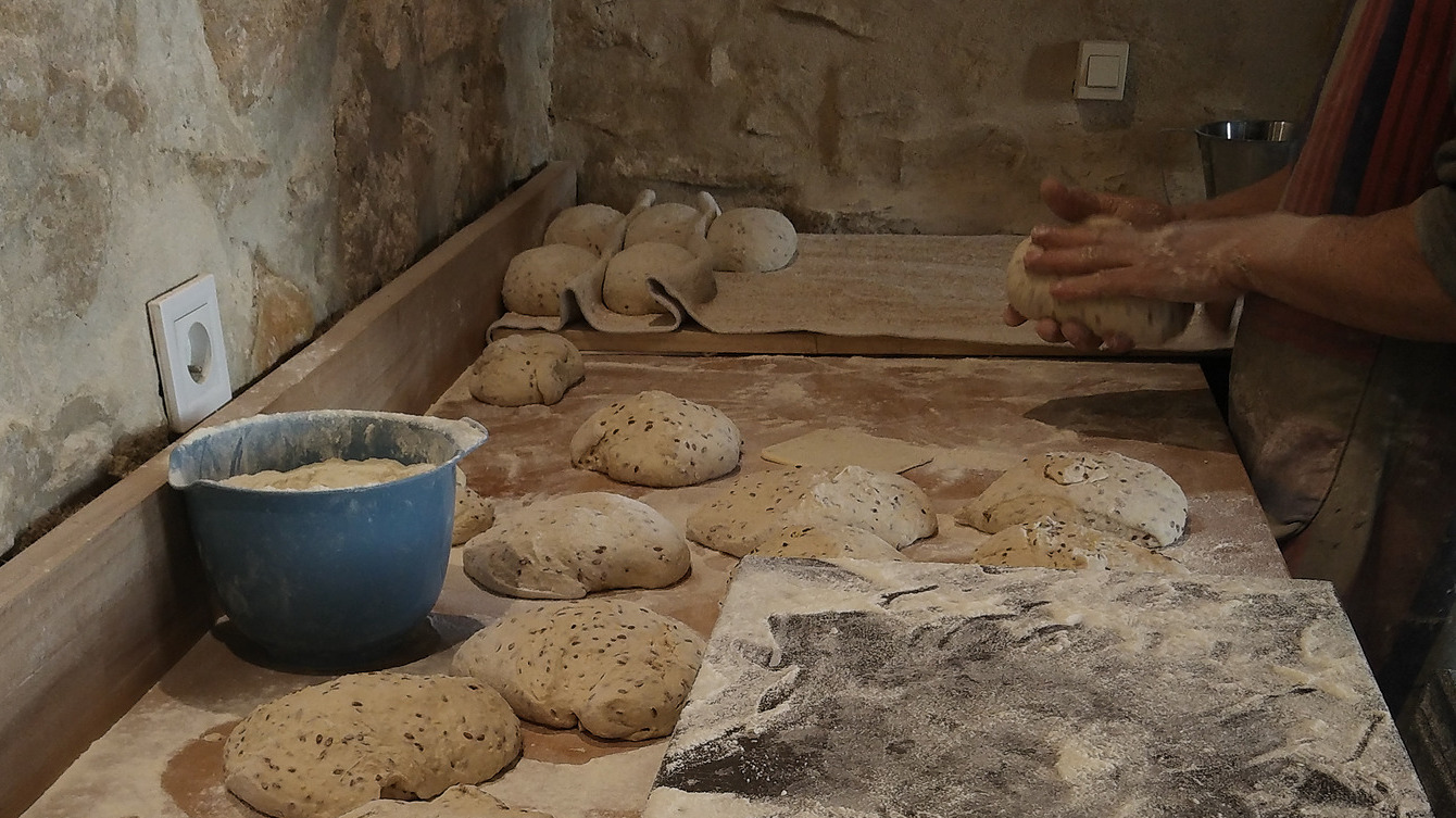 Représentation de la formation : Initiation à la boulangerie au levain