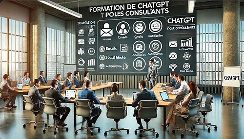 Représentation de la formation : Intelligence artificielle & Automatisation : Gagnez du Temps et Optimisez Votre Productivité