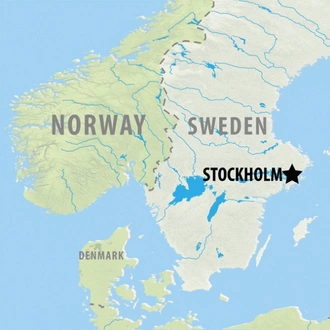 tourhub | On The Go Tours | Stockholm City Stay - 3 days | Tour Map