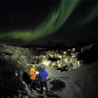 tourhub | Bamba Travel | Iceland Northern Lights Experience 2D/1N | Tour Map