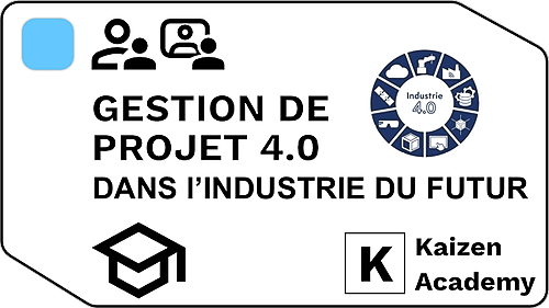 Représentation de la formation : Formation Gestion de Projet 4.0 dans l'Industrie du futur