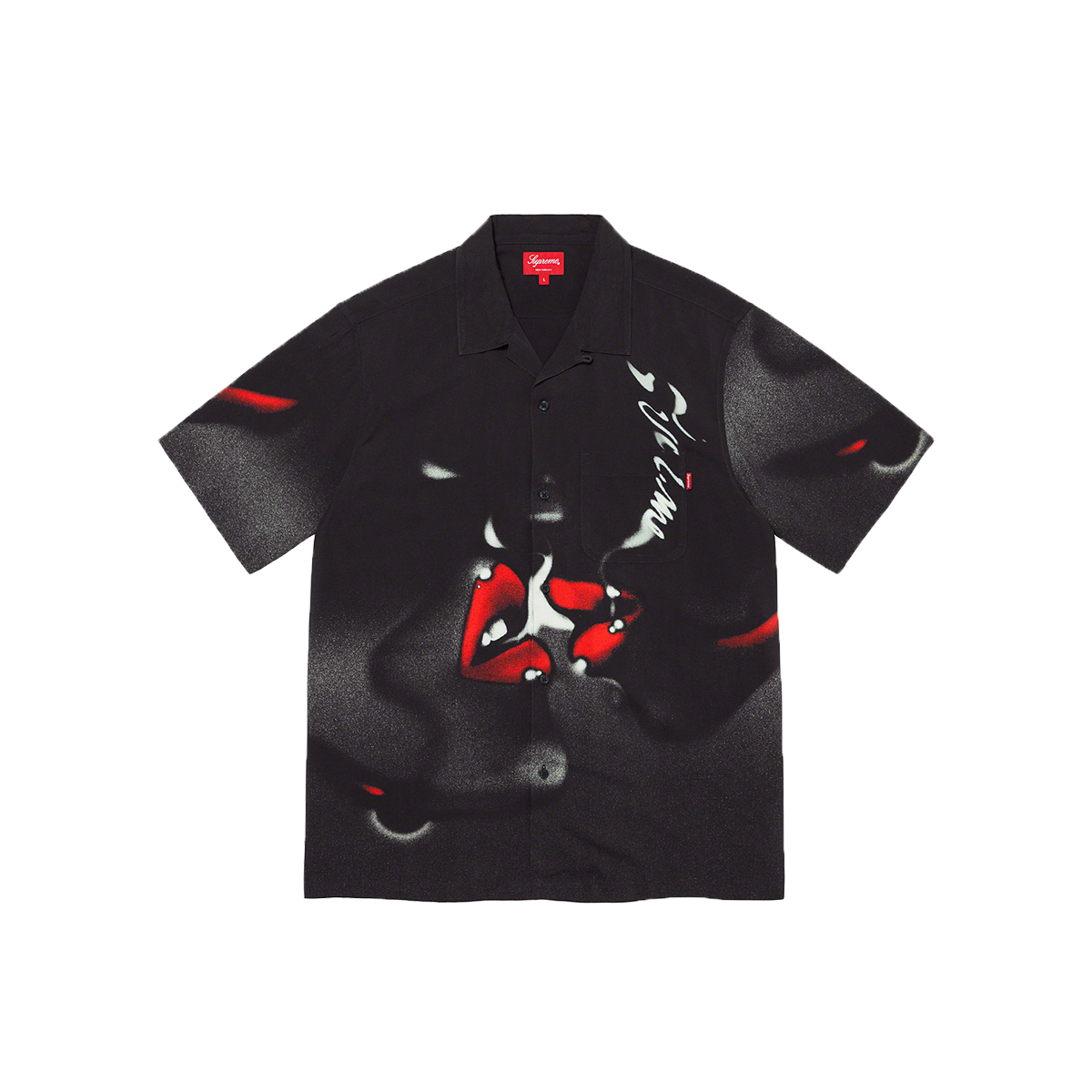 Supreme Blow Back Rayon S/S Shirt Black (FW20) | FW20 - KLEKT