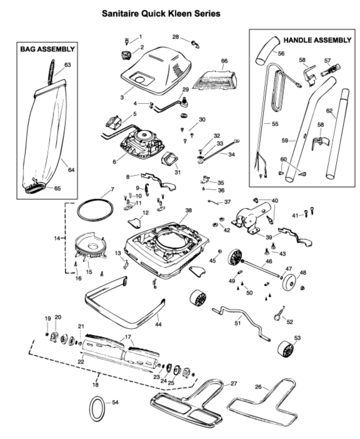 Sanitaire Standard Parts Catalog