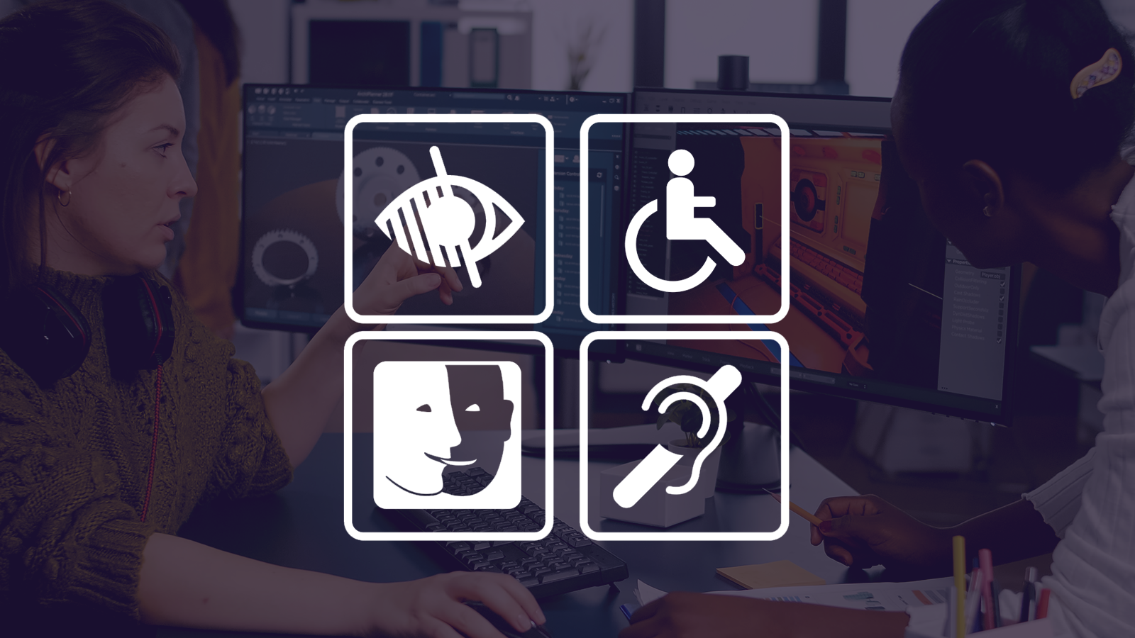 Représentation de la formation : ACCESSIBILITÉ : Comment rendre les jeux vidéo plus accessibles aux personnes en situation de handicap ?