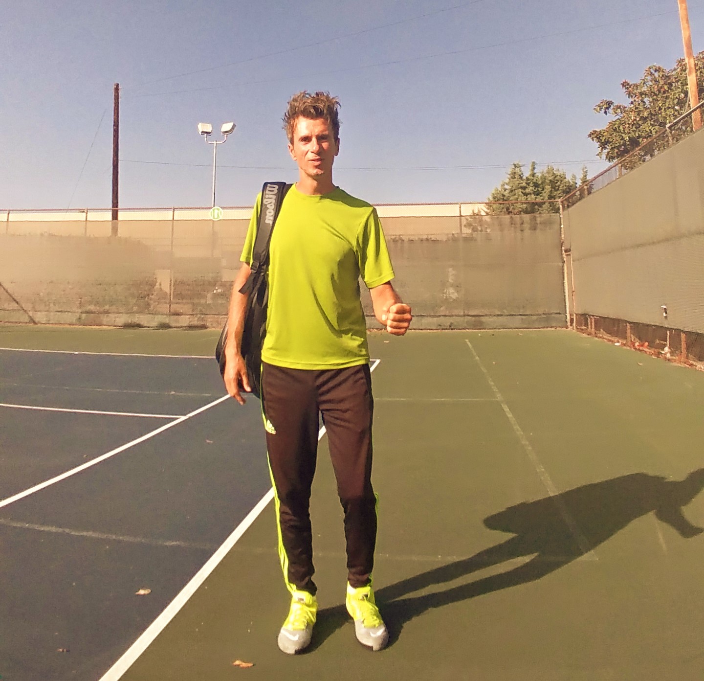 Ilya S. teaches tennis lessons in Los Angeles, CA